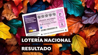 Lotería Nacional hoy sábado 25 de noviembre: Comprobar décimo del sorteo, en directo