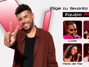 t&uacute; eliges a uno de los semifinalistas del equipo de Pablo L&oacute;pez de La Voz 2023