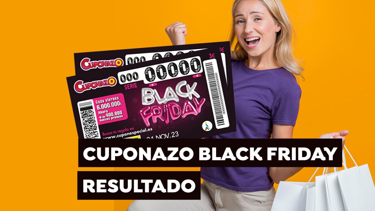 Resultado Del Sorteo Del Cuponazo Del Black Friday De La ONCE Hoy 24 De ...