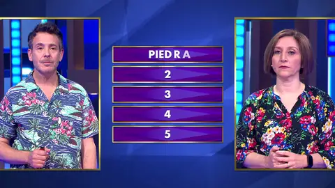 Ángel se lía en el superpassword y se queda sin opciones de jugar la final Ángel se lía en el superpassword y se queda sin opciones de jugar la final