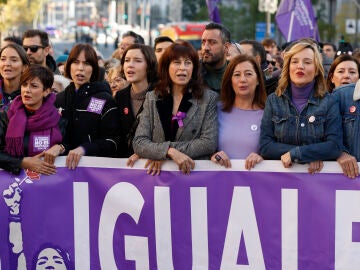 Imagen de la manifestación en Madrid por el 25N