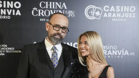 Risto Mejide y Natalia Almarcha en los Antenas de Oro Risto Mejide y Natalia Almarcha en los Antenas de Oro