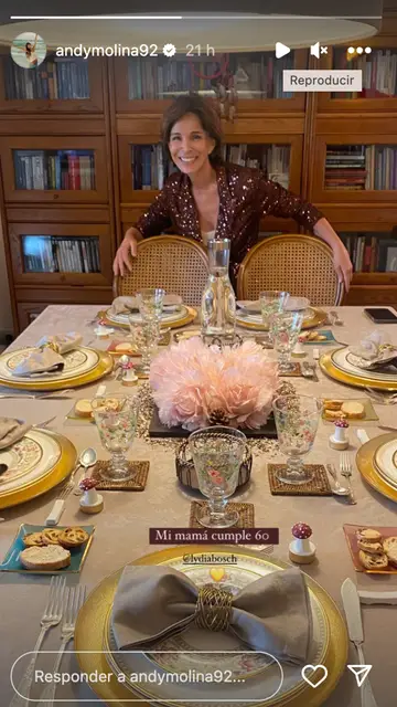 Andrea, hija de Lydia Bosch, felicita a la presentadora por su 60 cumpleaños Andrea, hija de Lydia Bosch, felicita a la presentadora por su 60 cumpleaños