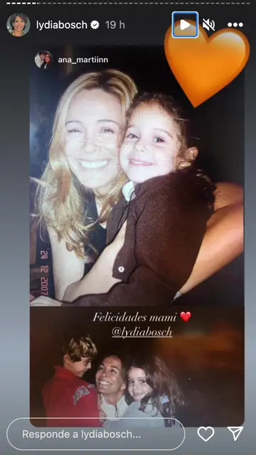 Ana, hija de Lydia Bosch, felicita a la presentadora por su 60 cumpleaños Ana, hija de Lydia Bosch, felicita a la presentadora por su 60 cumpleaños