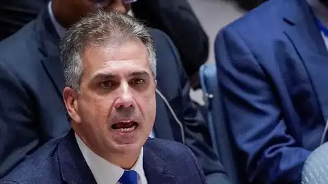 EL ministro de Exteriores Eli Cohen EL ministro de Exteriores Eli Cohen