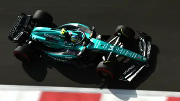Fernando Alonso en el GP de Abu Dabi 2023