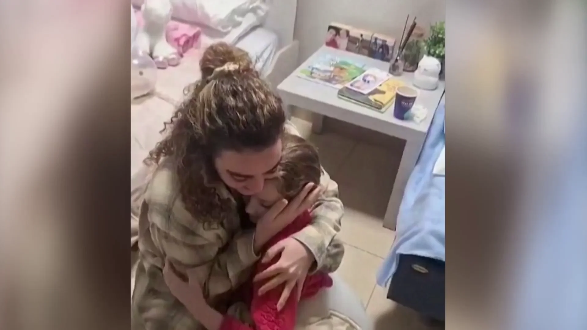 La menor y su familia La menor y su familia