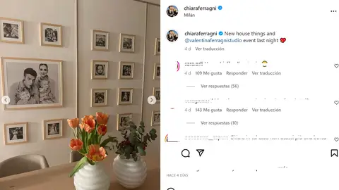 Comedor de Chiara Ferragni Comedor de Chiara Ferragni