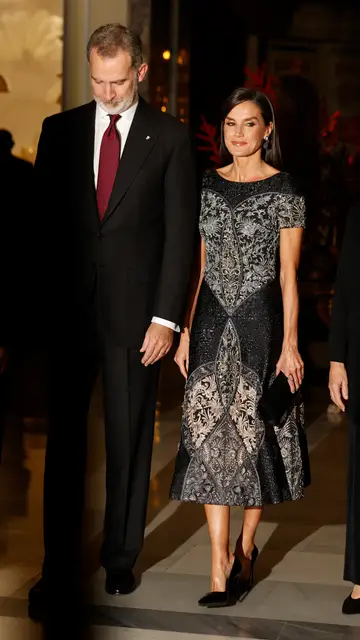 El vestido del año pasado de la reina Letizia El vestido del año pasado de la reina Letizia
