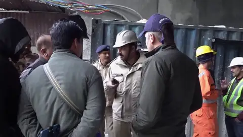 Rescate de mineros atrapados en La India Rescate de mineros atrapados en La India