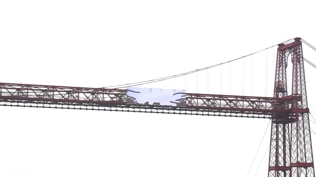 La campa&ntilde;a de concienciaci&oacute;n sobre el puente colgante de Vizcaya