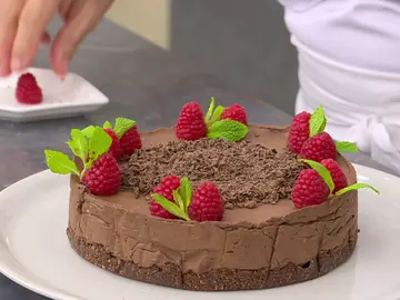 Tarta fría de chocolate: la receta más sencilla de Eva Arguiñano Tarta fría de chocolate: la receta más sencilla de Eva Arguiñano