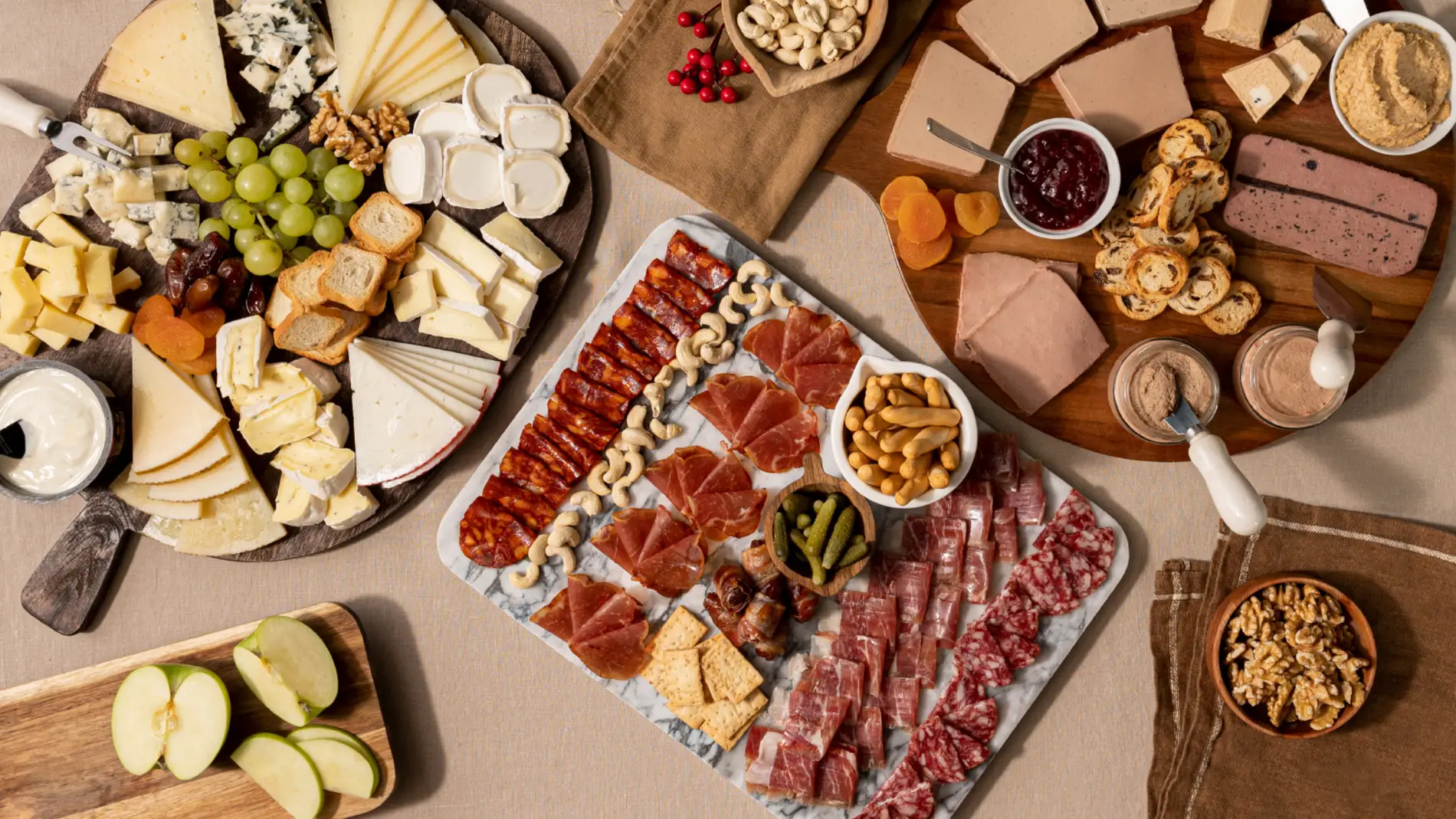 Sorprende a tus invitados con una tabla de quesos gourmet