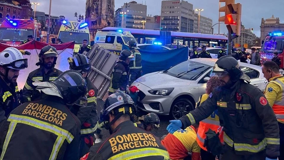Atropello en Barcelona Atropello en Barcelona
