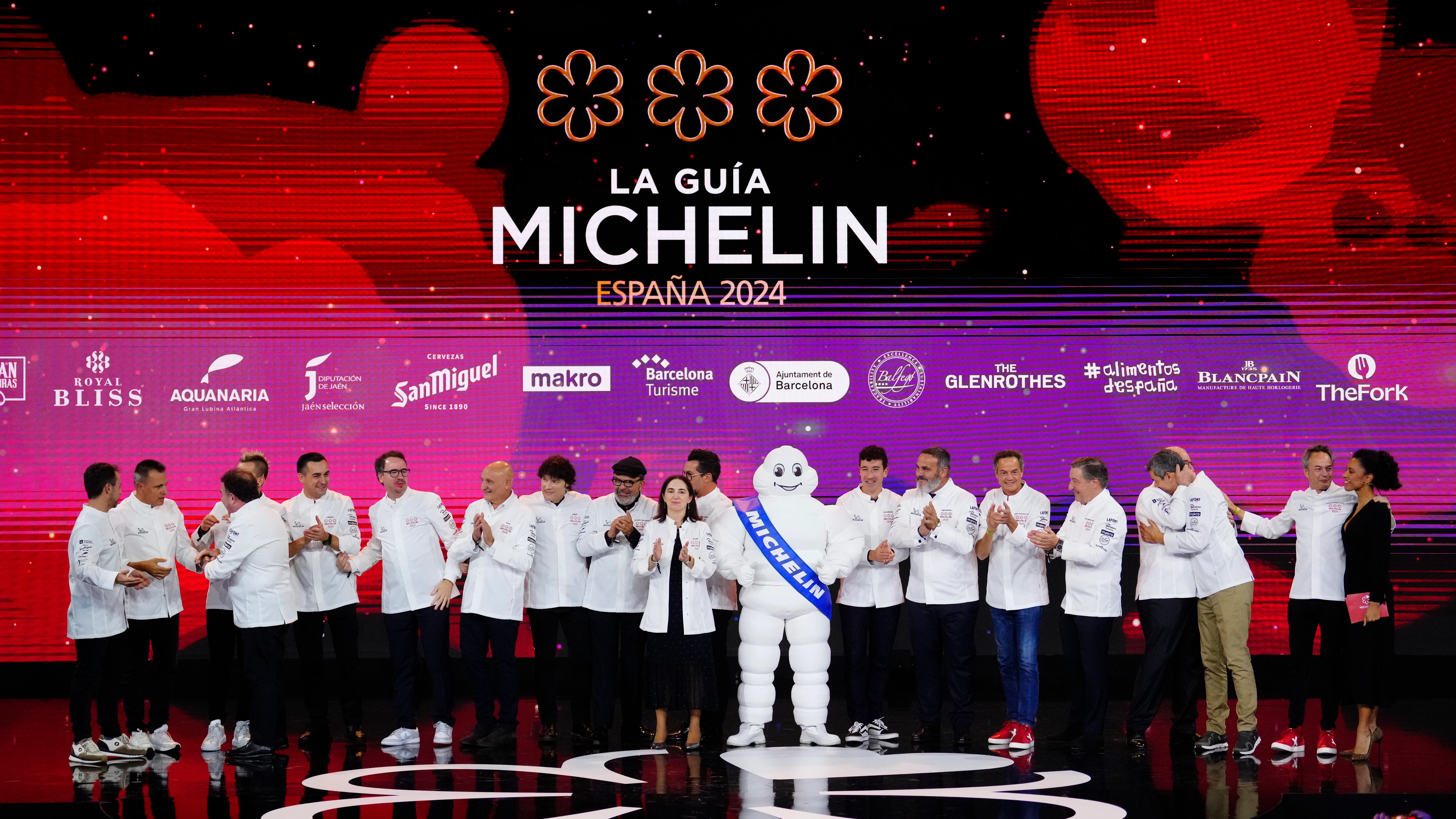 Foto de los cocineros que han recibido "3 estrellas Michelín" Foto de los cocineros que han recibido "3 estrellas Michelín"