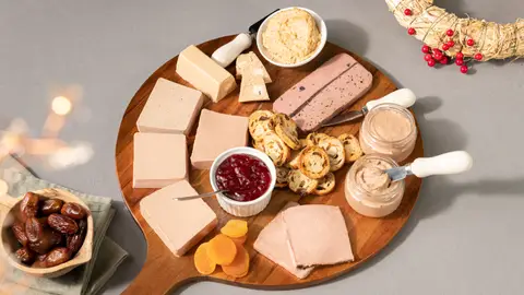 Tabla de patés y foies Tabla de patés y foies