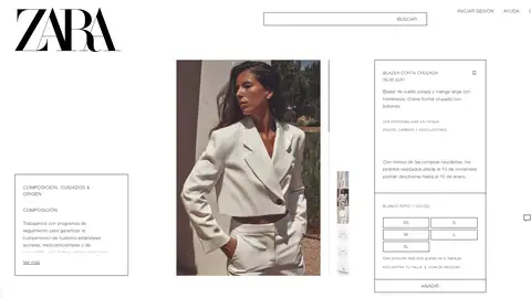 Traje blanco Traje blanco