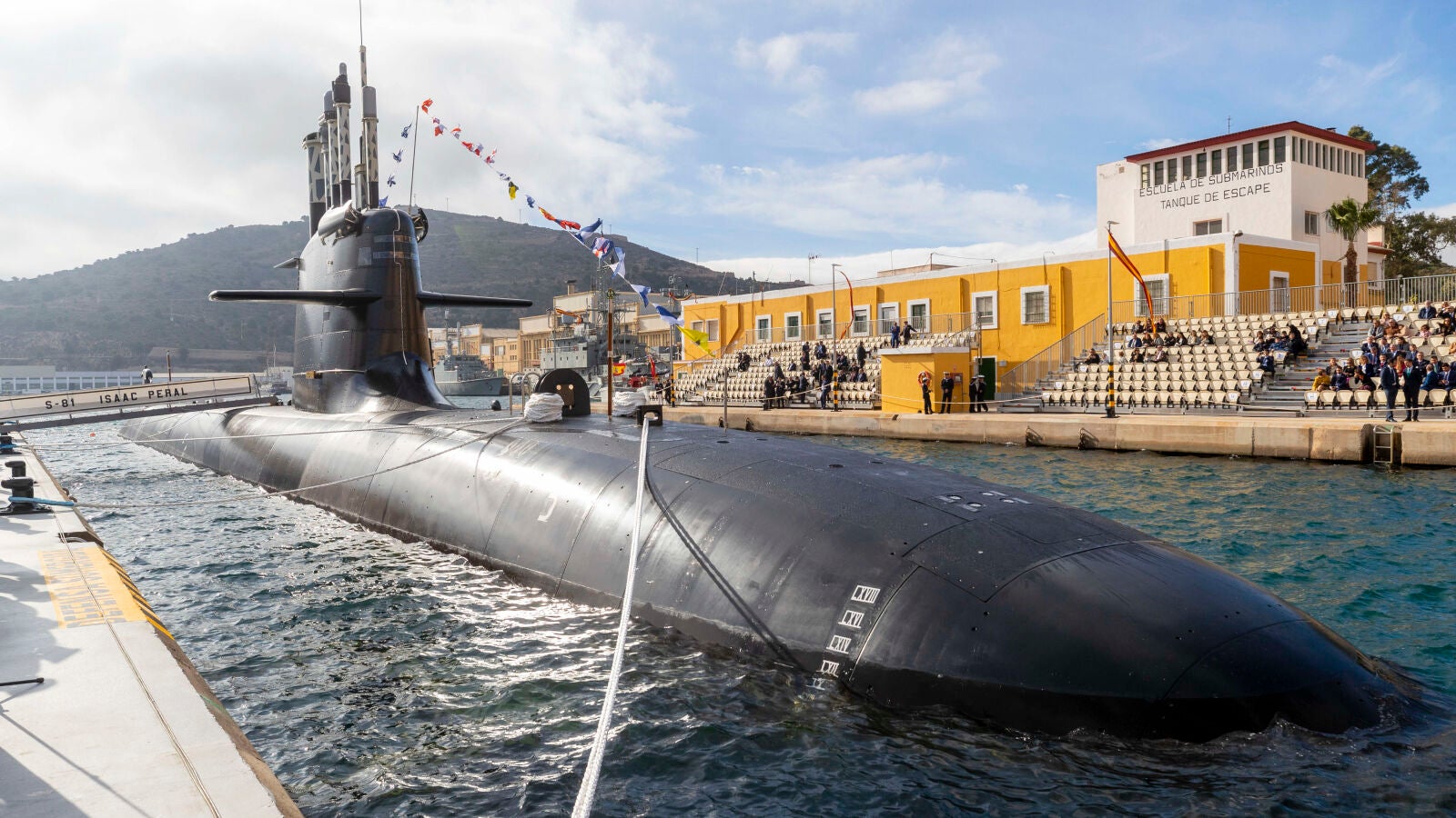 La Armada ya cuenta con el S-81 bautizado como 'Isaac Peral': así es el sofisticado submarino