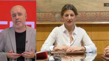 Unai Sordo pide en "Espejo Público" que trabajo convoque la mesa del diálogo social para zanjar la polémica sobre el subsidio.