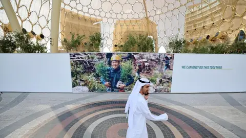 Sede de la COP 28, en Dubai.