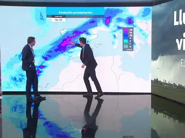 La previsión de César Gonzalo. La previsión de César Gonzalo.