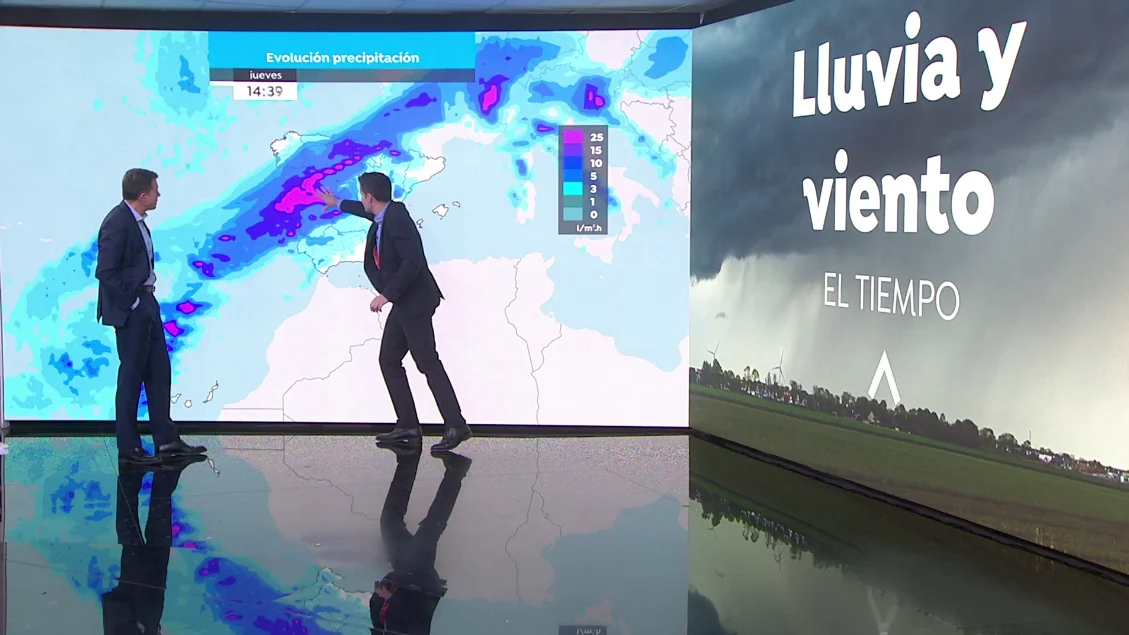 La previsión de César Gonzalo. La previsión de César Gonzalo.