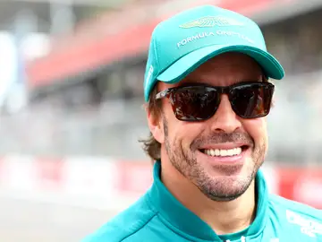 Fernando Alonso en el GP de Bakú 2023 Fernando Alonso en el GP de Bakú 2023