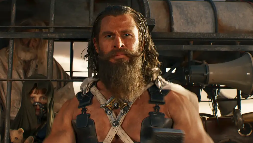 Chris Hemsworth como Dementus en Furiosa: de la saga Mad Max