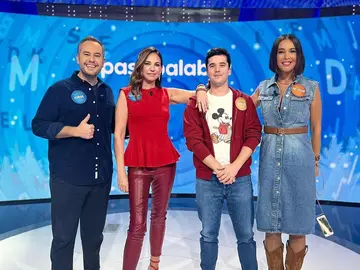 Mariló Montero, Jorge Blass, Emilio Doménech y María José Besora estrenan diciembre en Pasapalabra Mariló Montero, Jorge Blass, Emilio Doménech y María José Besora estrenan diciembre en Pasapalabra