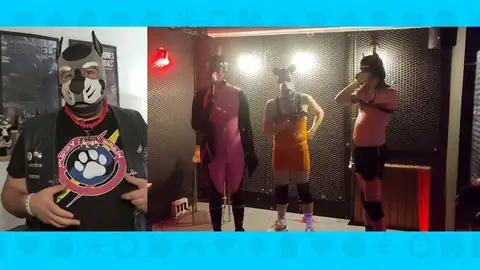 Hombre perro. Hombre perro.