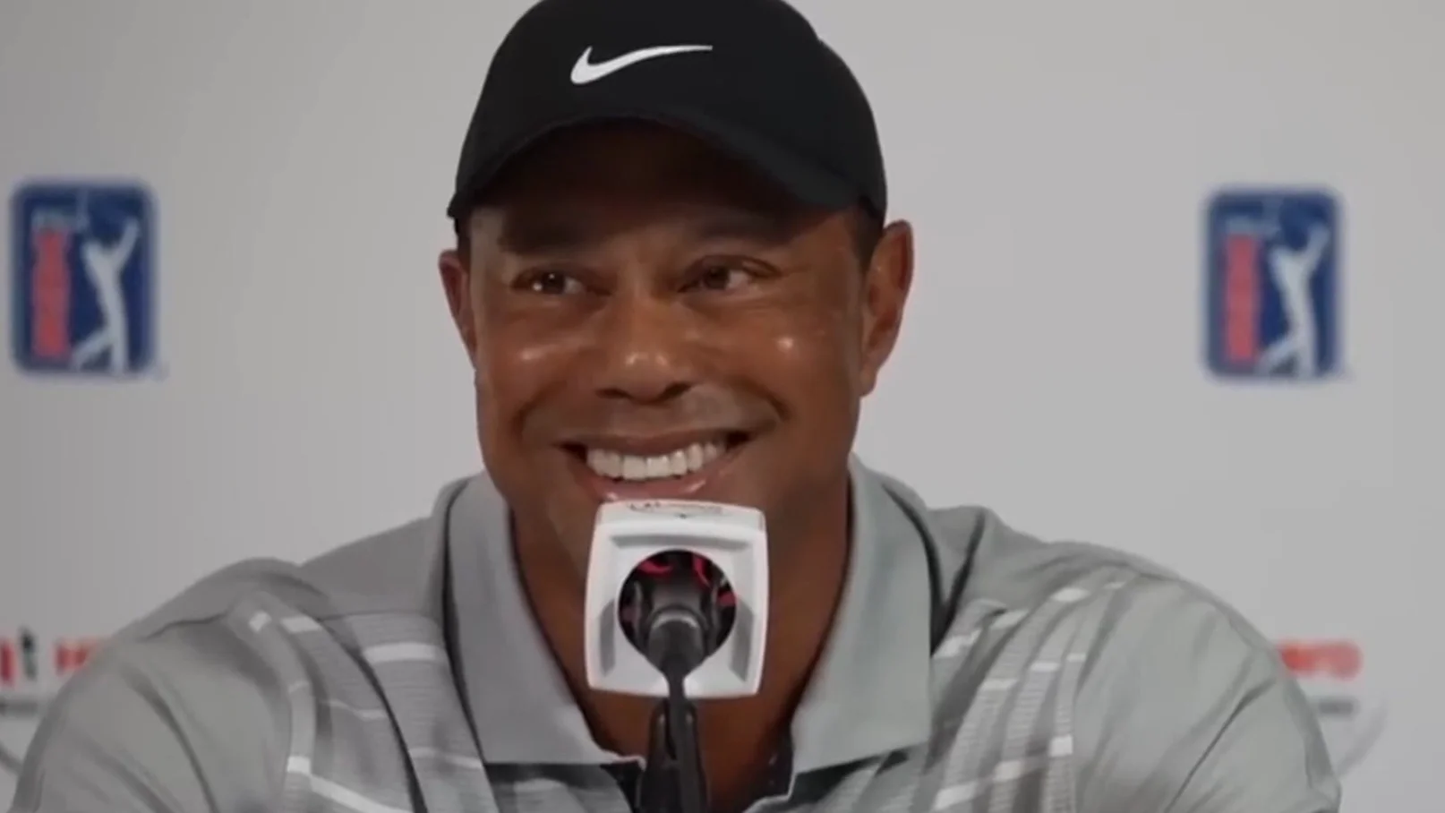 Tiger Woods en una rueda de prensa reciente Tiger Woods en una rueda de prensa reciente