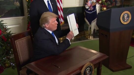 Trump reconoce Jerusal&eacute;n como capital de Israel