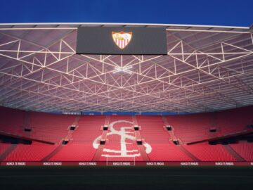 Imagen de lo que será el nuevo estadio Sánchez Pizjuán