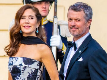 Federico y Mary de Dinamarca en un evento