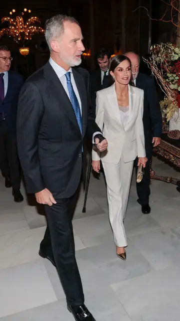Los reyes Felipe y Letizia en un evento en Madrid Los reyes Felipe y Letizia en un evento en Madrid