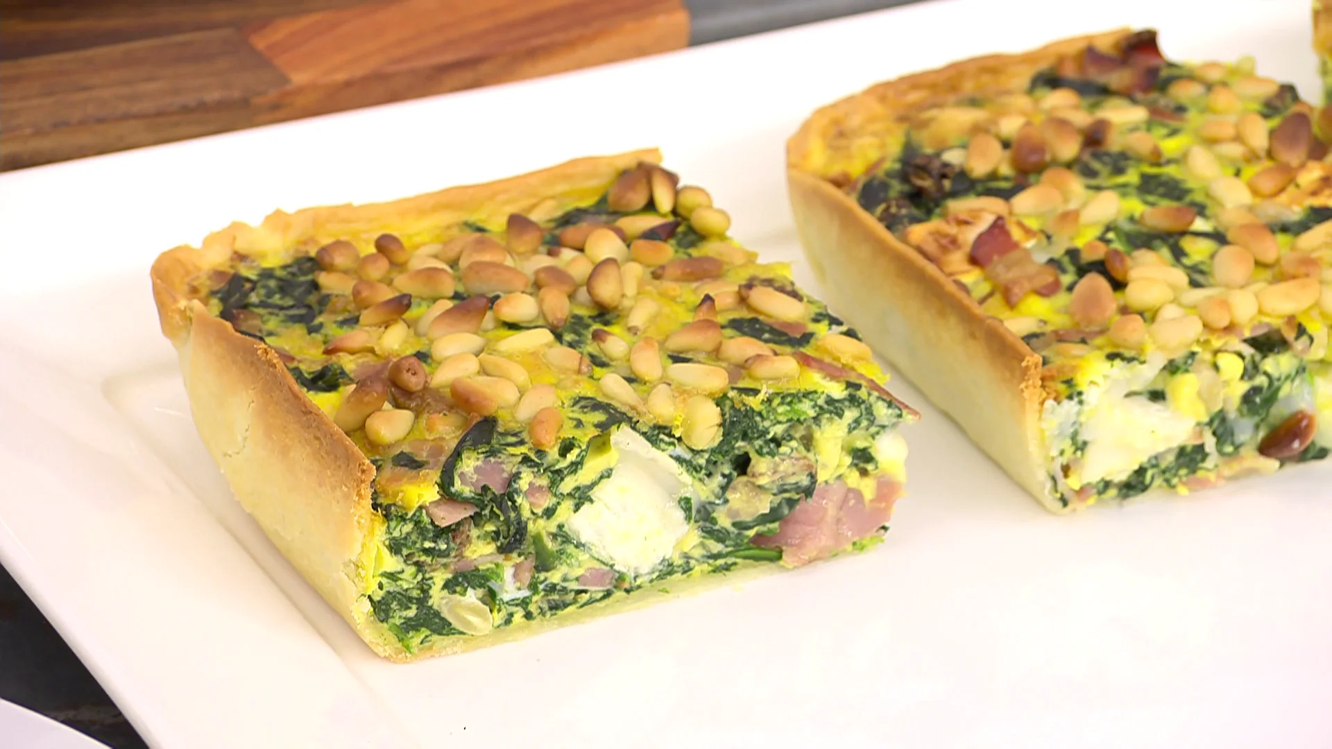 Quiche de espinacas, bacon y queso de cabra: &ldquo;Ideal para cualquier cena&rdquo;