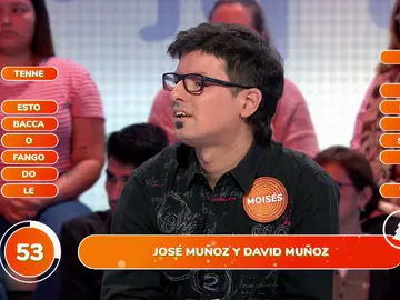 Moisés y Óscar se enfrentan a Palabras Cruzadas: así estrenan la prueba de Pasapalabra Moisés y Óscar se enfrentan a Palabras Cruzadas: así estrenan la prueba de Pasapalabra