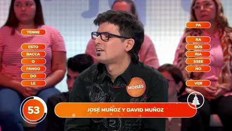 Moisés y Óscar se enfrentan a Palabras Cruzadas: así estrenan la prueba de Pasapalabra Moisés y Óscar se enfrentan a Palabras Cruzadas: así estrenan la prueba de Pasapalabra