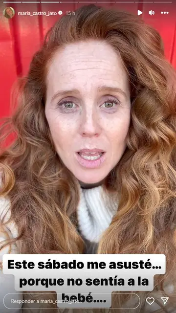 María Castro le cuenta a sus seguidores su último susto durante el embarazo María Castro le cuenta a sus seguidores su último susto durante el embarazo