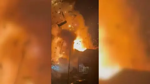 Explosión en Virginia Explosión en Virginia