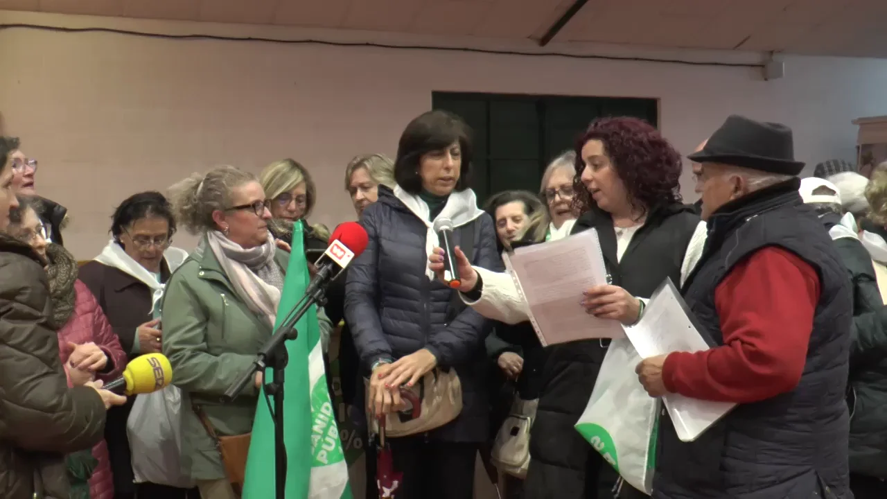 Y se arm&oacute; la marimorena en defensa de la sanidad p&uacute;blica: dedican un villancico protesta a Juanma Moreno Bonilla