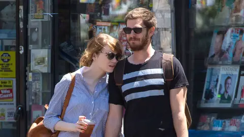 Emma Stone y Andrew Garfield Emma Stone y Andrew Garfield
