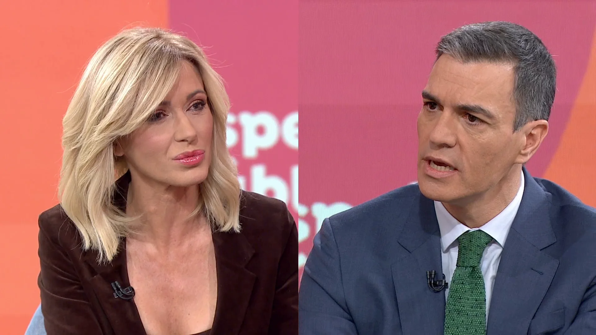 Pedro Sánchez y Susanna Griso Pedro Sánchez y Susanna Griso