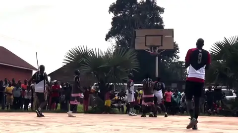 Partido de baloncesto en Sudán del Sur