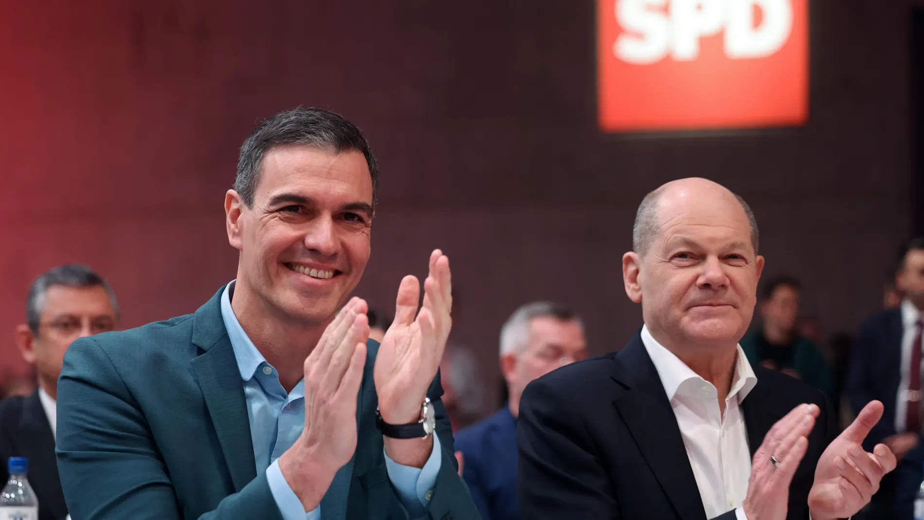El presidente del Gobierno, Pedro Sánchez, junto al canciller alemán, Olaf Scholz El presidente del Gobierno, Pedro Sánchez, junto al canciller alemán, Olaf Scholz