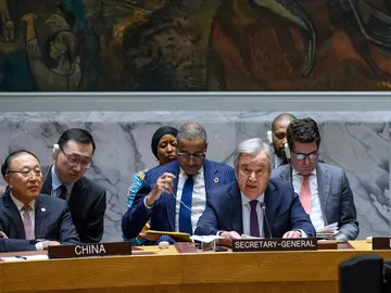 El secretario general, António Guterres El secretario general, António Guterres