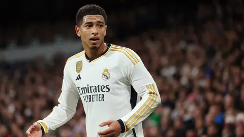 Jude Bellingham, en un partido del Real Madrid Jude Bellingham, en un partido del Real Madrid