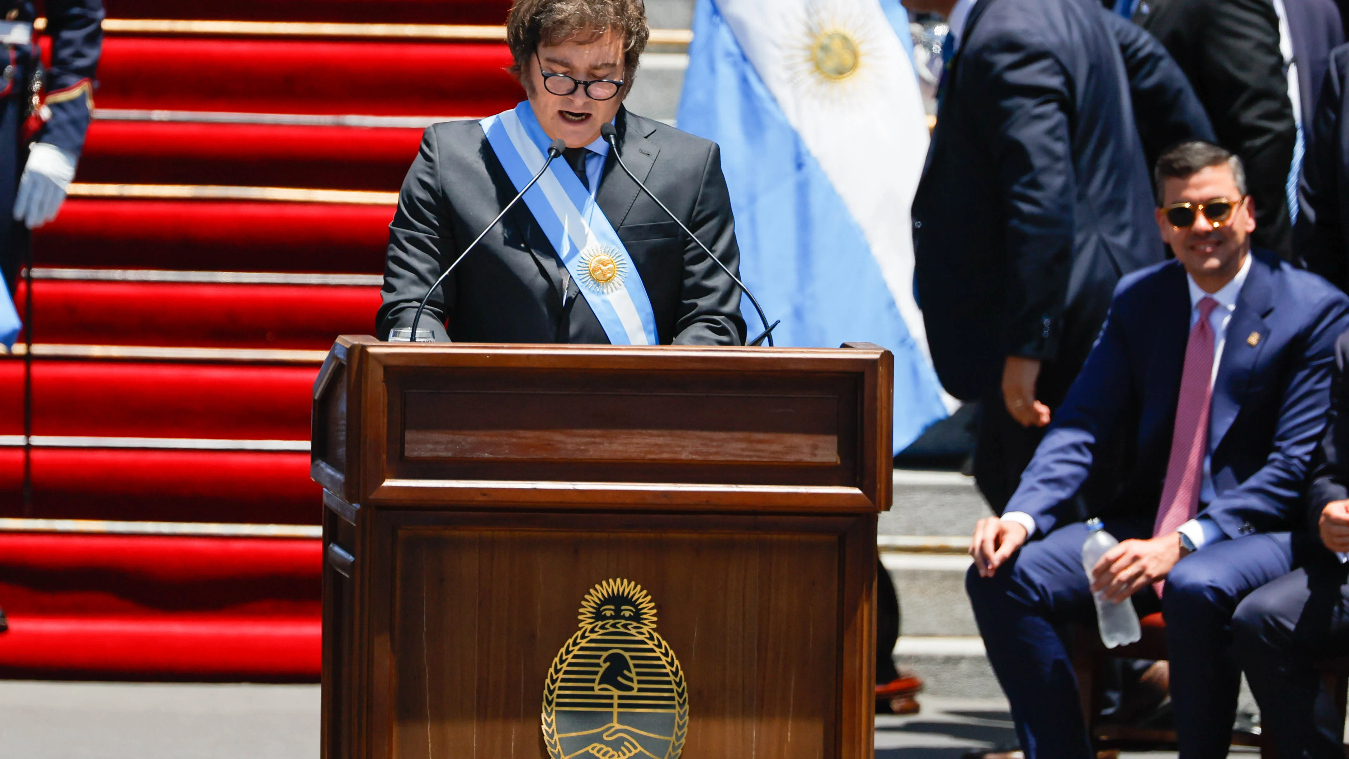 El presidente de Argentina, Javier Milei El presidente de Argentina, Javier Milei