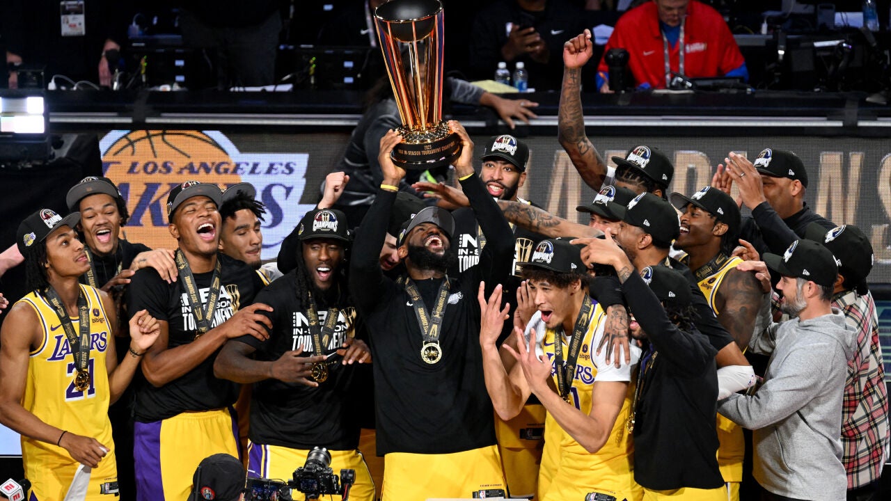 Los Lakers De LeBron James, Campeones De La Primera Copa NBA