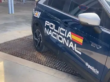 Imagen de archivo de un coche de la Policía Nacional Imagen de archivo de un coche de la Policía Nacional